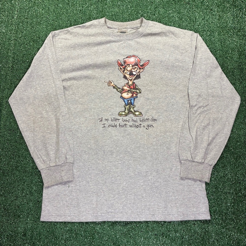 Y2K Humor Longsleeve Hunter T-shirt